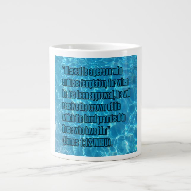 Jacques 1:12 WEBU Mug (Devant)