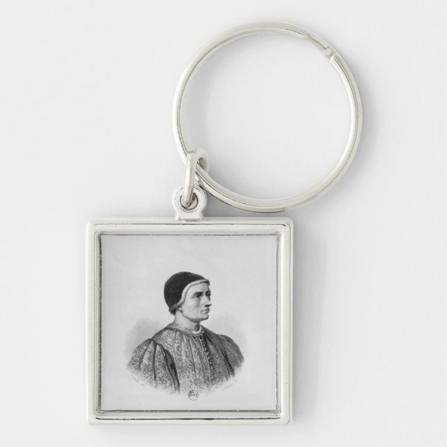 Jacques Coeur Keychain (Front)