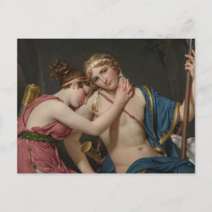 Jacques David Farewell Of Telemachus And Eucharis Postcard