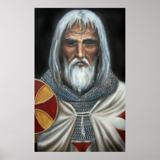 Jacques de Molay Poster (Front)