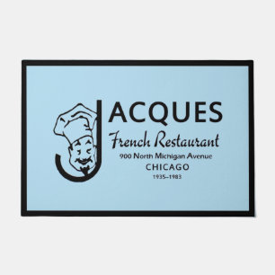 Jacques French Restaurant, Chicago, Illinois Doormat