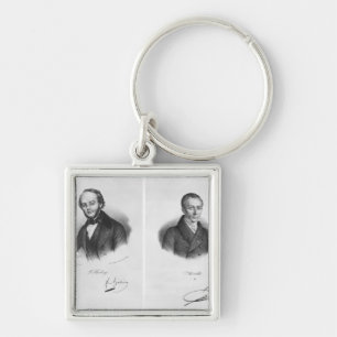 Jacques Fromental Halevy  and Ferdinand Herold Keychain