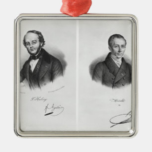 Jacques Fromental Halevy  and Ferdinand Herold Metal Ornament