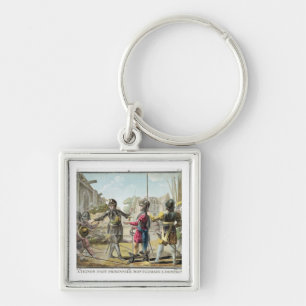 Jacques il Goyon, Lord of Matignon, Takes Montgome Keychain