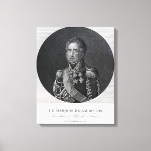 Jacques Law, Marquis de Lauriston Canvas Print