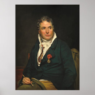 Jacques-Louis David - Georges Rouget Fine Art Poster