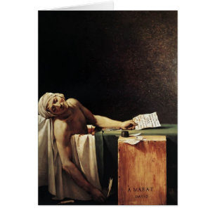 Jacques-Louis David la mort de Marat