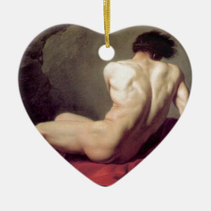 Jacques-Louis David - Patrocles Ceramic Ornament