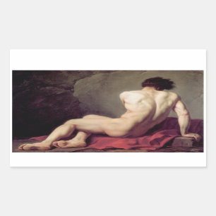 Jacques-Louis David - Patrocles Sticker