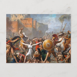 Jacques Louis David - The Sabine Women Postcard