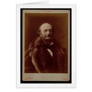 Jacques Offenbach (1819-80), German composer, port