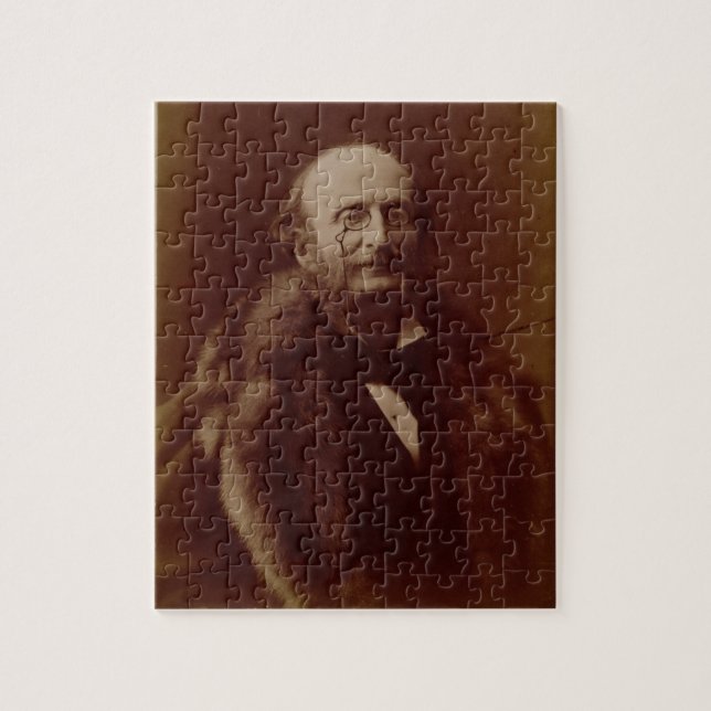 Jacques Offenbach (1819-80), German composer, port Jigsaw Puzzle (Vertical)