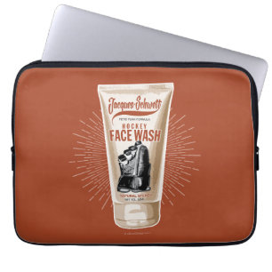 Jacques Schwett Hockey Face Wash Laptop Sleeve
