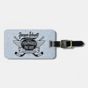 Jacques Schwett Hockey Pro Shop Luggage Tag