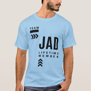 Jad Personalized Name Birthday Gift T-Shirt