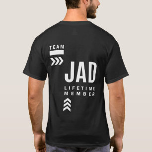 Jad Personalized Name Birthday Gift T-Shirt