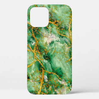 Jade and Gold iPhone 12 Case