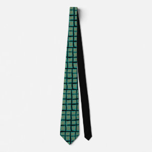 Jade and Turquoise with Gold  Tie
