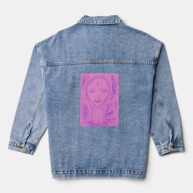 Jade Denim Jacket (Back)