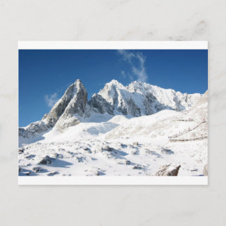 Jade Dragon Snowy Mountain Postcard