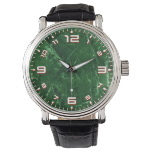 Jade Effect Wristwatch