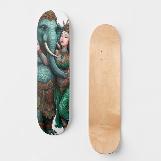 Jade Graphic Skateboard (Recto)