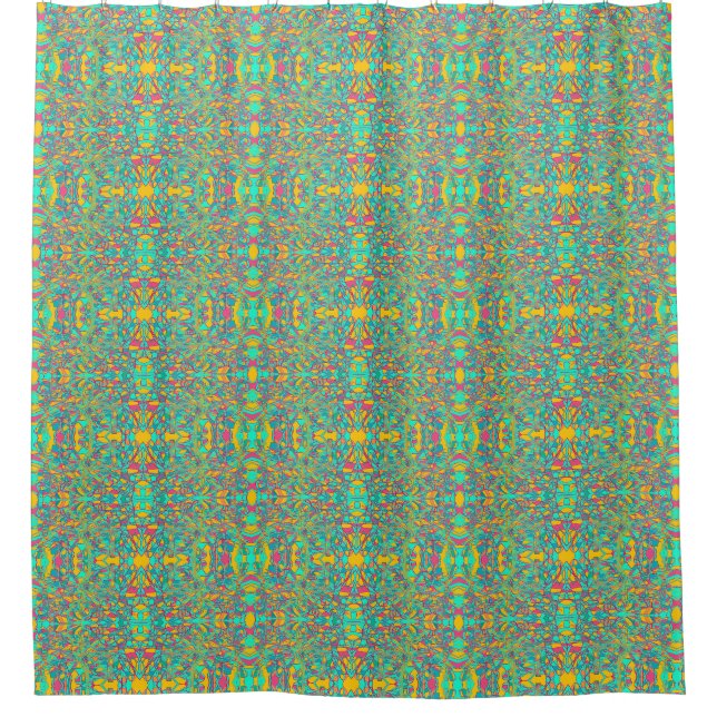 jade green abstract Indian or middle eastern (Front)