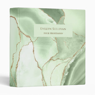Jade green Agate Classeur