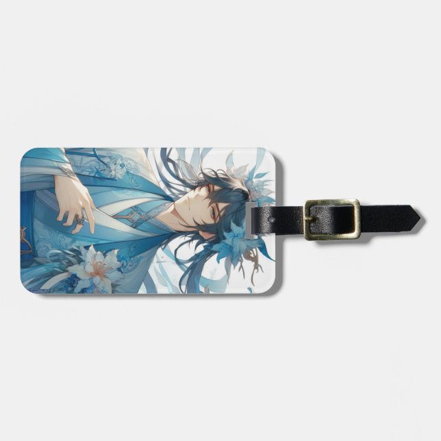 Jade Journeyman Luggage Tag (Front Horizontal)