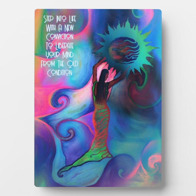 JADE Liberation Tabletop Plaque with Easel (Front)