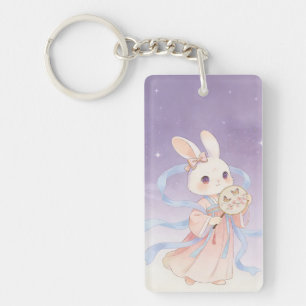 Jade Rabbit Keychain