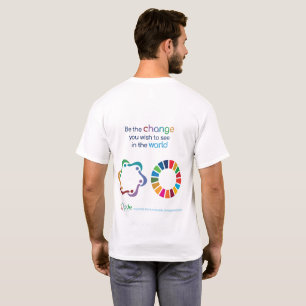 jade supporte les ODD - & Be the change T-shirt