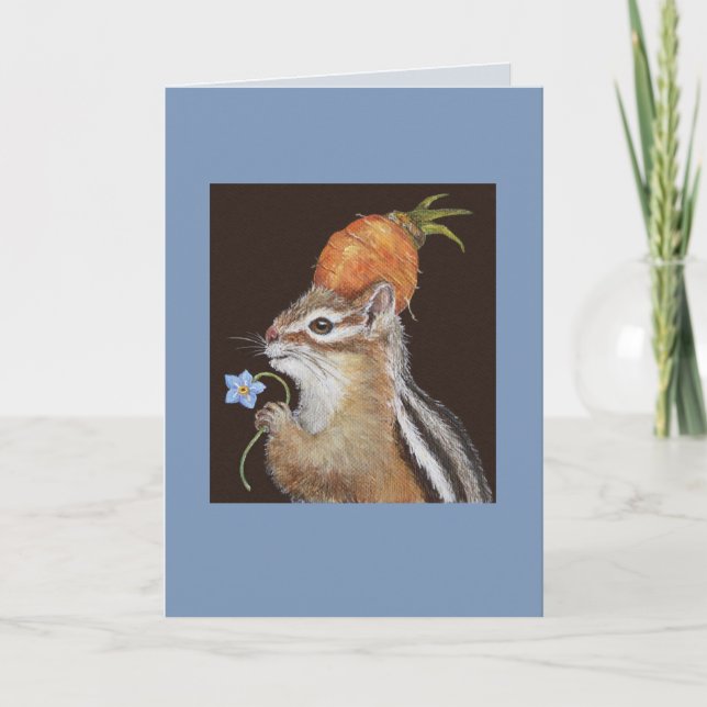 Jade the chipmunk card (Front)