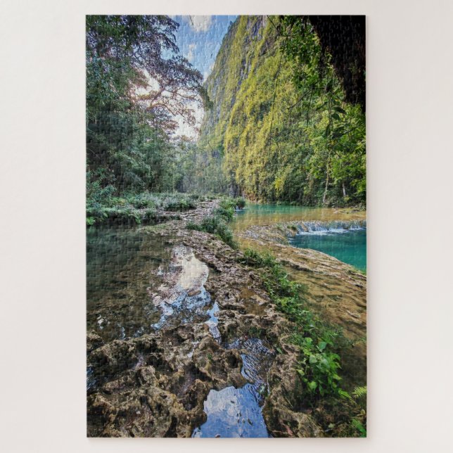 Jade Waters of Alta Verapaz Jigsaw Puzzle (Vertical)