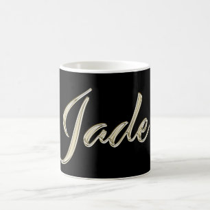 Jade white gold Handwriting Tasse de café