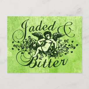 Jaded and Bitter Postcard