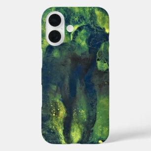 Jaded Lover 1 Deep Green Abstract Phone Case
