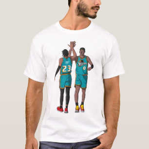 Jaden Ivey and Jalen Duren - Detroit Basketball T-Shirt