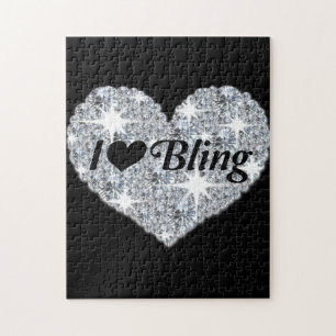 J'adore Bling Jigsaw Puzzle