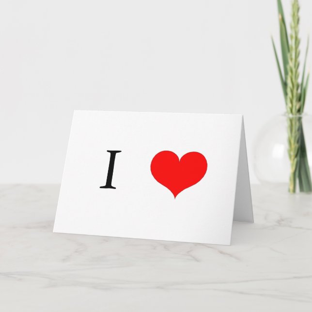 J'adore... CARTE (Devant)