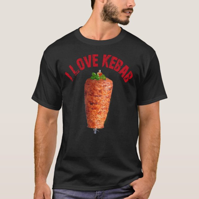 J'adore Kebab Classic T-Shirt (Devant)