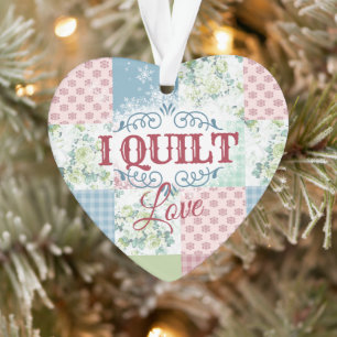 J'adore la courtepointe à coudre Noël