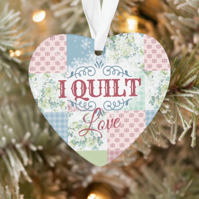 J'adore la courtepointe à coudre Noël (Arbre)