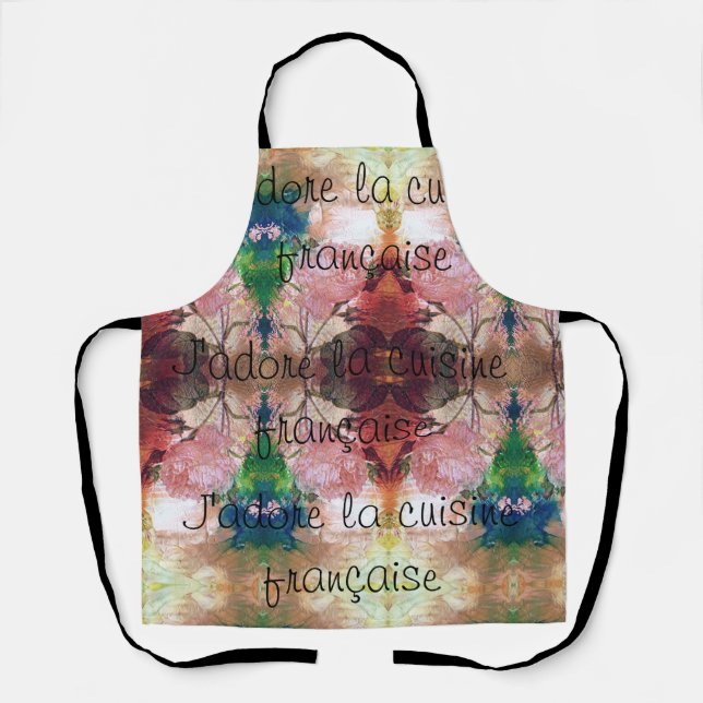 J'adore la cuisine française apron (Front)