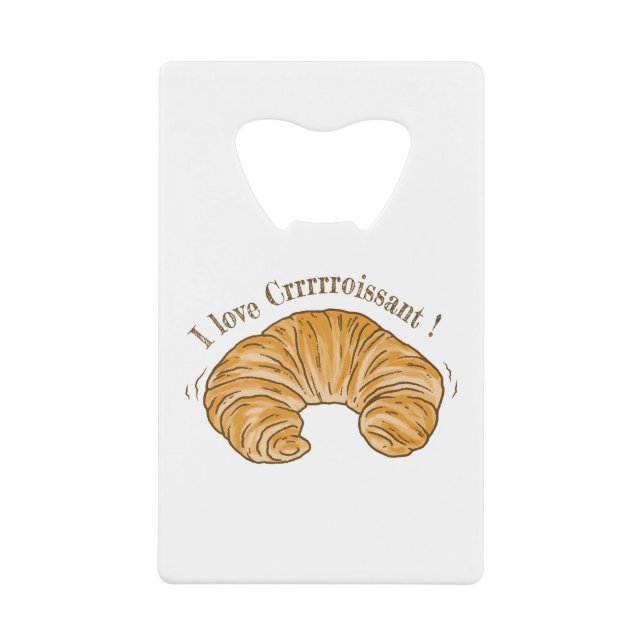 J'ADORE LA NOURRITURE CROISSANT, CROISSANT BISCUIT (Devant)