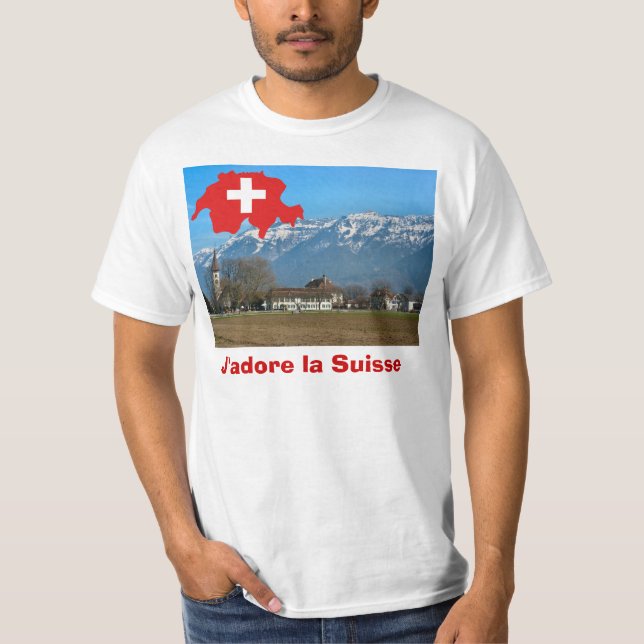 J'adore la Suisse T-Shirt (Front)