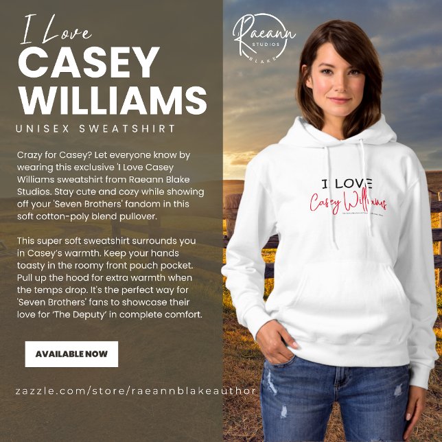 J'adore le sweat à capuche Casey Williams (Créateur téléchargé)