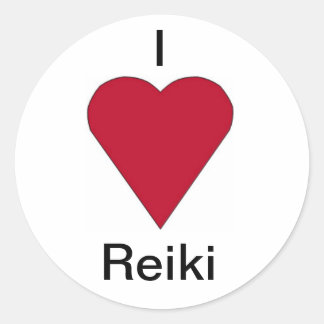 J'adore les autocollants Reiki