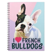 J'adore les carnets roses, lilas et bleus des boul