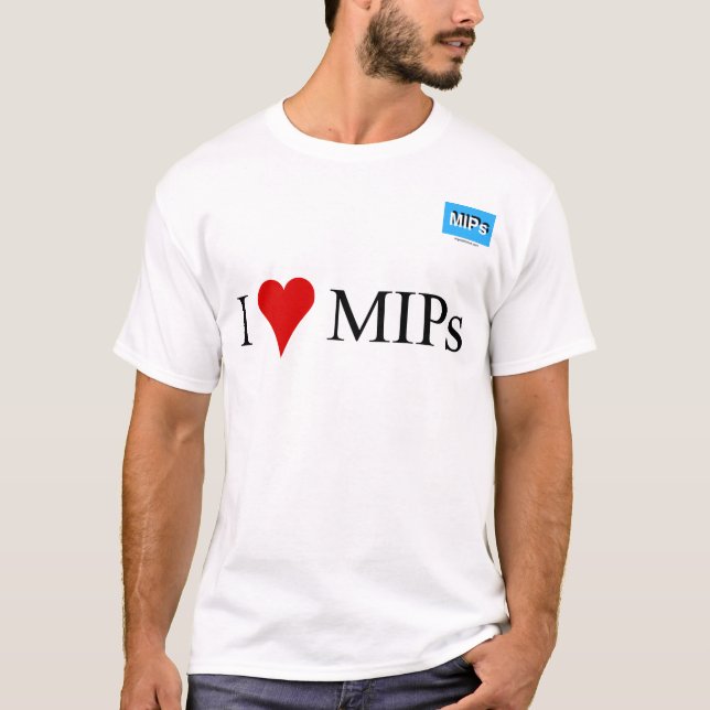 J'adore les MIPs Mens T-shirt (Devant)